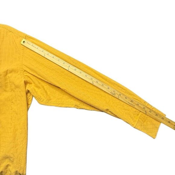 Rocawear Yellow Button Shirt Mens 3XL Long Sleeve Button  Shirt Hip Hop Skater - Picture 10 of 12